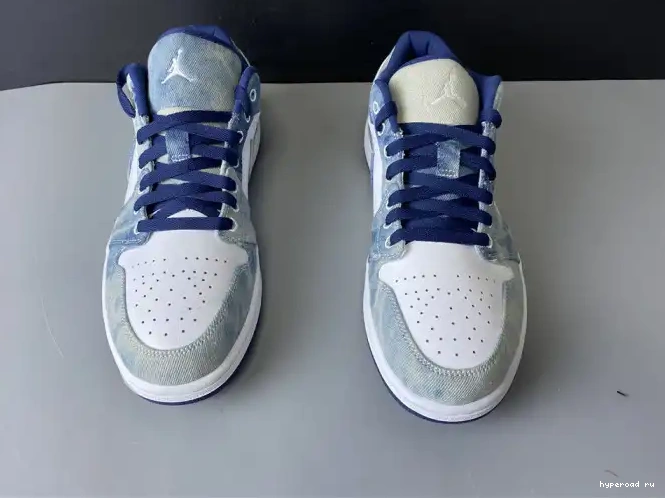 1 Jordan Low Air Denim Washed CZ8455-100 0513